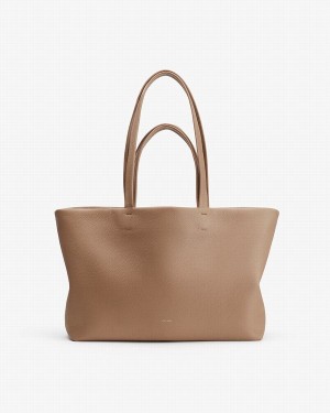 Borse Tote Donna Cuyana Small Easy Khaki | ASH1270EL