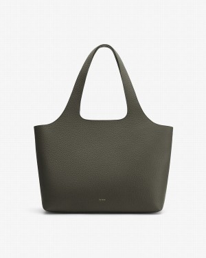 Borse Tote Donna Cuyana System Verdi Scuro | ZWB842YV