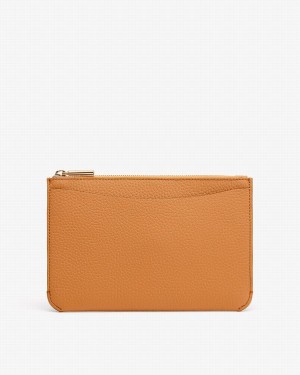 Pochette Donna Cuyana System E Zip Gialle | NTT9811OT