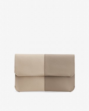 Pochette Donna Cuyana System Flap Grigie | SYP3915LL