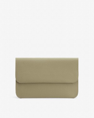 Pochette Donna Cuyana System Flap Verdi | IWP7477UW