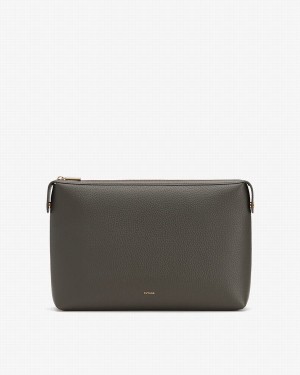 Pochette Donna Cuyana System Insert Verdi Scuro | SHQ492KV