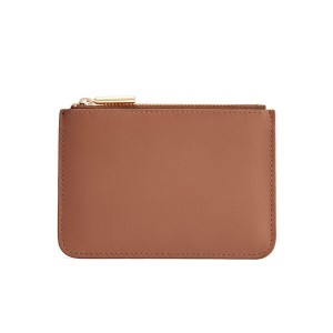 Pochette Donna Cuyana Zero Waste Slim Pelle Marroni | BKA1876ZF