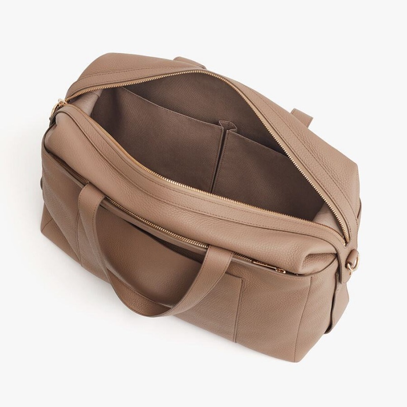 Borse Da Viaggio Donna Cuyana Medium Khaki | ISX5591TX