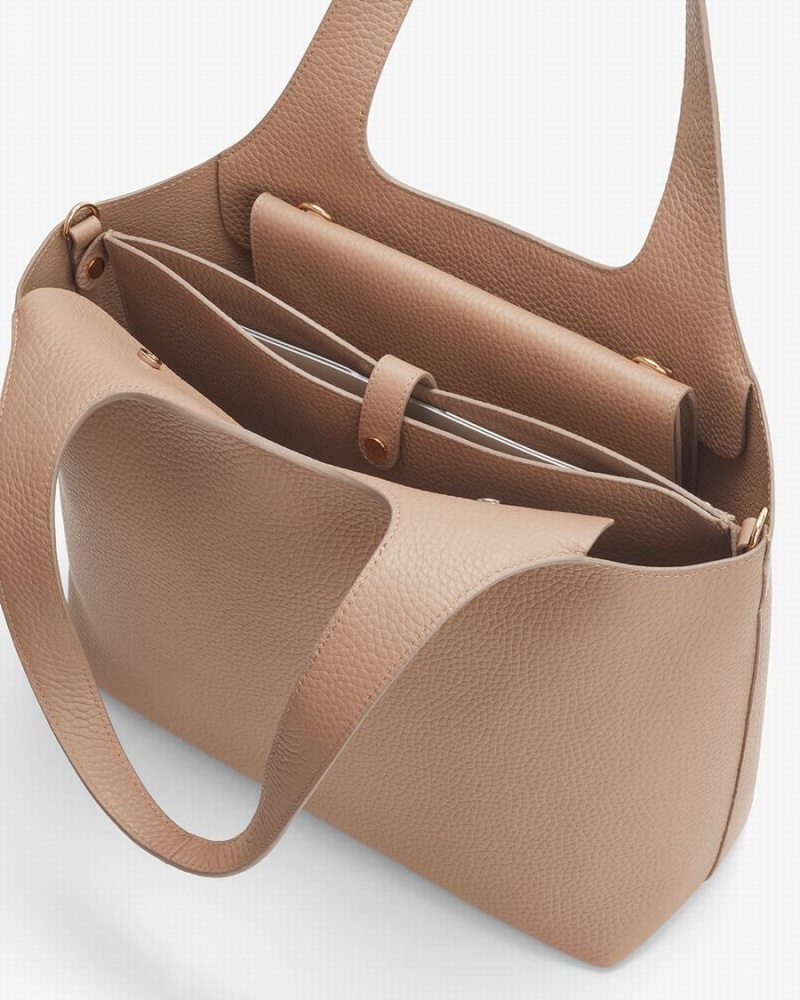 Borse Tote Donna Cuyana System Khaki | SYB1687GQ