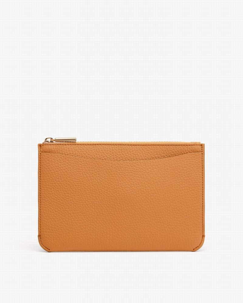 Pochette Donna Cuyana System E Zip Gialle | NTT9811OT