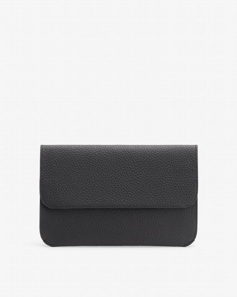 Pochette Donna Cuyana System Flap Nere | HBY1119JI