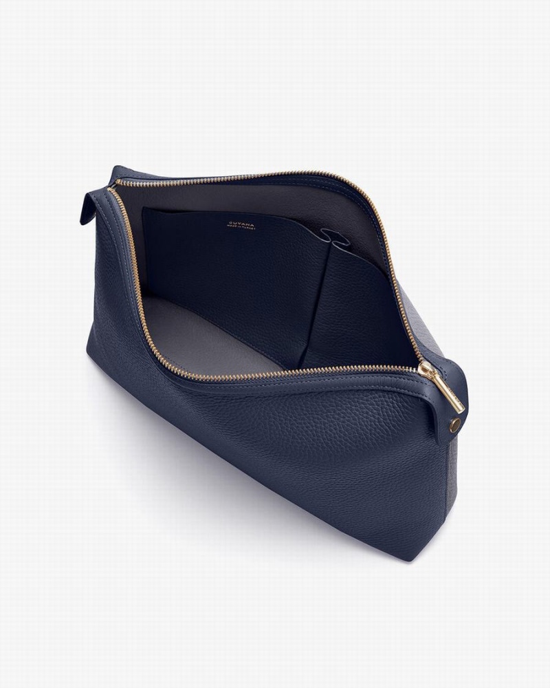 Pochette Donna Cuyana System Insert Blu Marino | QSP3552MP