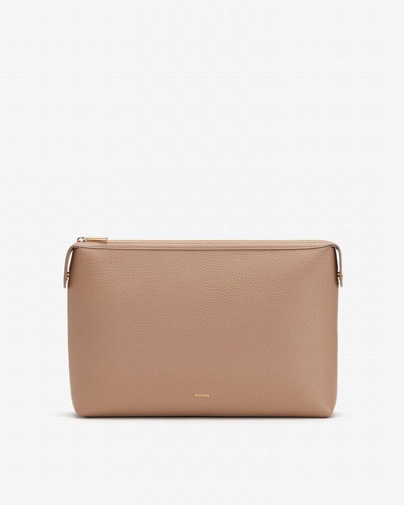 Pochette Donna Cuyana System Insert Khaki | KBA5585NM